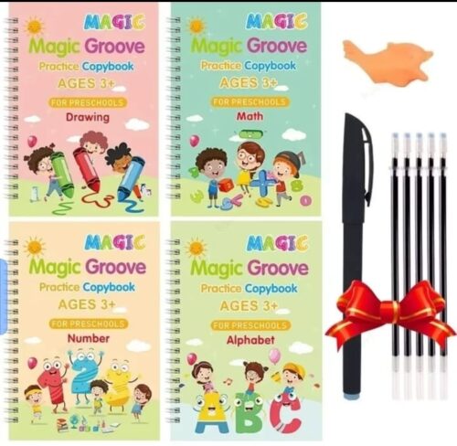 Magic Reusable Practice Copybook for Kids – Handwriting Training