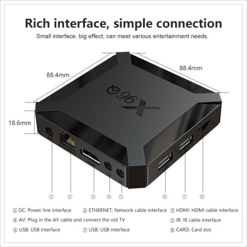 X96Q ANDROID TV BOX